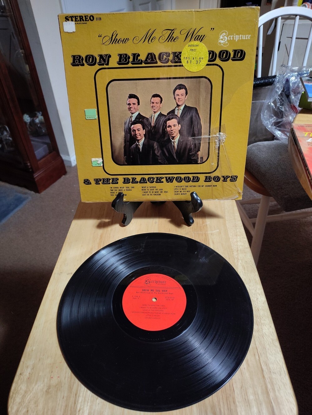 Ron Blackwood And The Blackwood Boys Show Me The Way Vinyl Gospel Music Lp 11